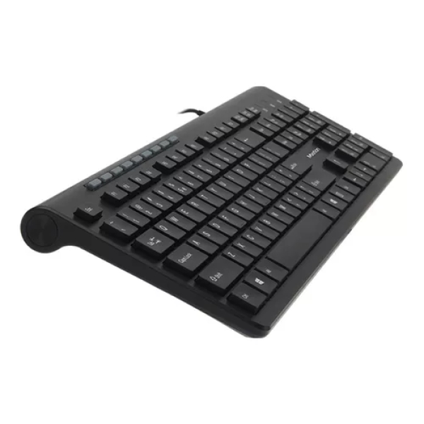Teclado Alámbrico Meetion Ultradelgado MT-K842M Negro