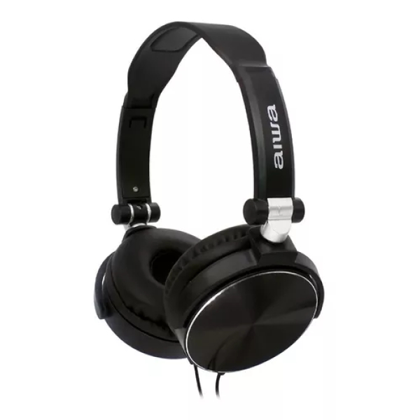 Audífonos Aiwa C/Cable AWX107 Negro