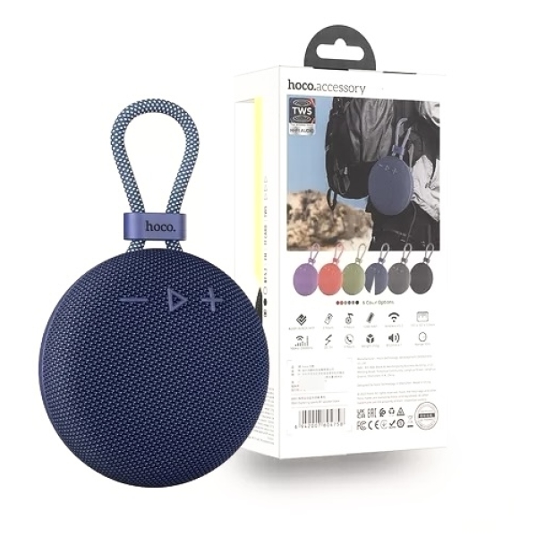 Parlante BT Portátil HOCO BS60 Azul - Imagen 3