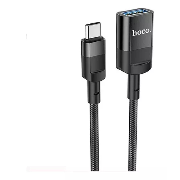 Cable Extension HOCO U107 1.2 mt. USB-C M - USB-A H - Imagen 3