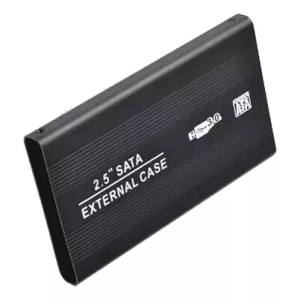 Cofre Disco Sata 2.5" USB 3.0 Aluminio Negro