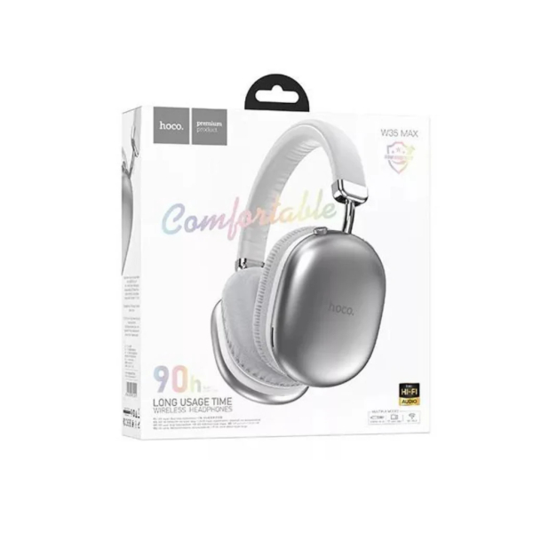 Audífonos Inalámbricos HOCO W35 MAX Plateado