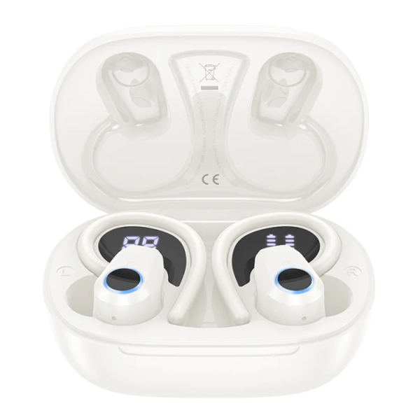Audífonos TWS Ergonómico HOCO EQ8 Blanco - Imagen 2