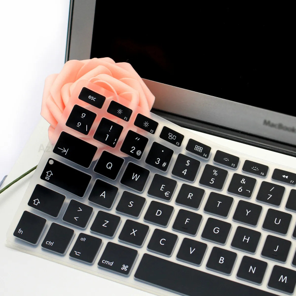 Protector de Teclado Macbook New Air A2179/A2337 Negro - Imagen 2