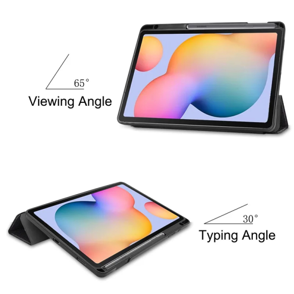 Smart Cover P/Samsung S6 Lite 10.4" R/S Pen (P610/615) Negro - Imagen 2