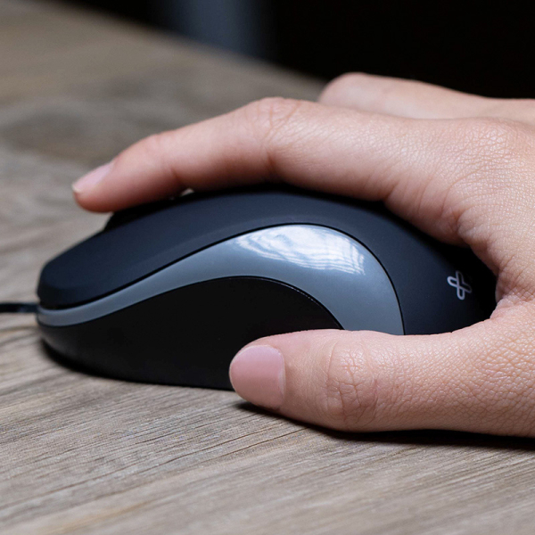 Mouse Klip Xtreme USB Retráctil KARBON KMO-113 - Imagen 5