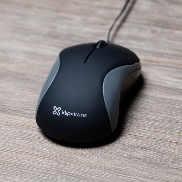 Mouse Klip Xtreme USB Retráctil KARBON KMO-113 - Imagen 3