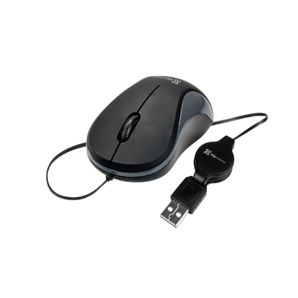 Mouse Klip Xtreme USB Retráctil KARBON KMO-113 - Imagen 2