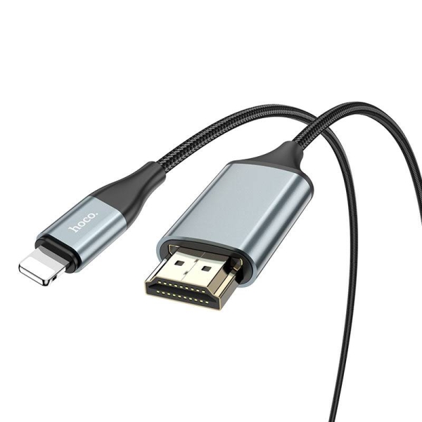 Cable Adaptador HDMI a Lightning HD 2mts. HOCO UA15 - Imagen 4