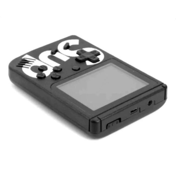 Mini consola sup Negra portátil retro 400 juegos con Joystick - Imagen 2
