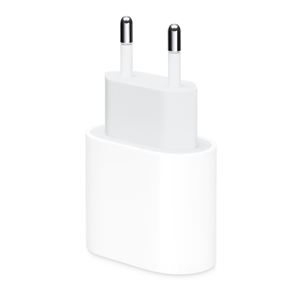 Adaptador de Poder Apple USB-C Original 20W Carga Rápida