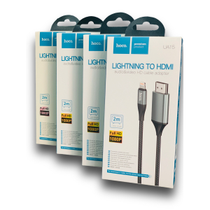 Cable Adaptador HDMI a Lightning HD 2mts. HOCO UA15