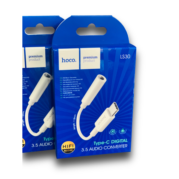 Adaptador Tipo C a Jack 3.5" HOCO LS30 - Imagen 6