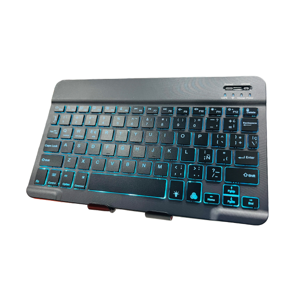 Teclado BT Retroiluminado Negro (Tablet/Smartphones) - Imagen 2