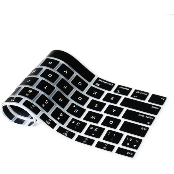 Protector de Teclado Macbook New Air A2179/A2337 Negro - Imagen 5
