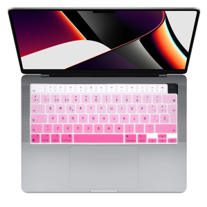 Protector de Teclado Macbook New Air A2179/A2337 Rosado