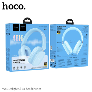 Audífonos Inalámbricos HOCO W51 Azul 46Hrs.