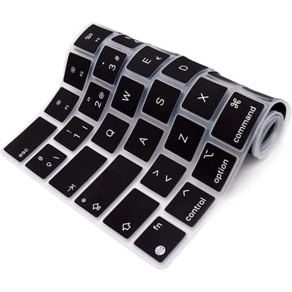 Protector de Teclado Macbook New Air A2179/A2337 Negro - Imagen 4