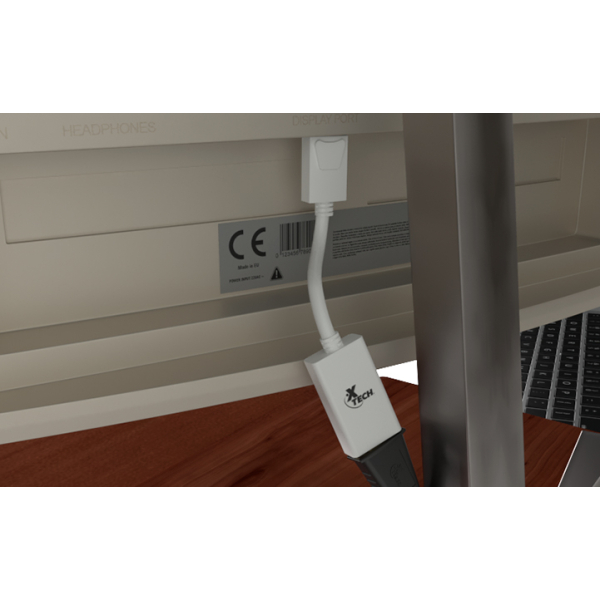 Adaptador Xtech XTC358 Displayport a HDMI 4K - Imagen 3