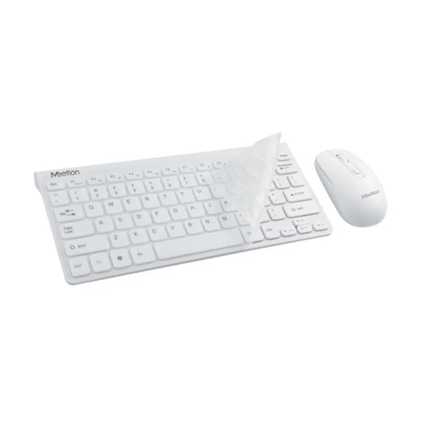 Kit Teclado y Mouse Inalámbrico MEETION MT-Mini4000 Blanco - Imagen 2