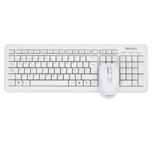 Kit Teclado + Mouse Inalámbricos Meetion MT-C4120 Blanco