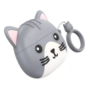Audífonos Inalámbricos HOCO EW46 Gatito Gris