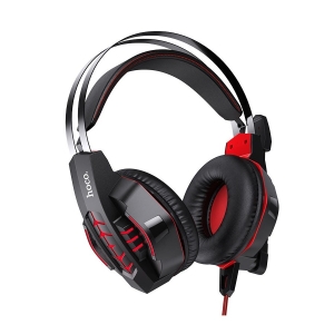 Audífono Gamer Hoco W102 Rojo
