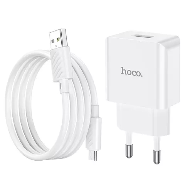 Cargador Hoco C106A Micro USB 5V-2.1A - Imagen 5