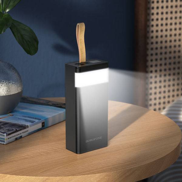 Power Bank Borofone 30000mAh BJ18A Negra - Imagen 4