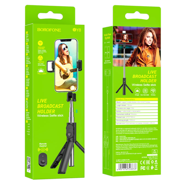 Selfie Stick Bluetooth Borofone BY8