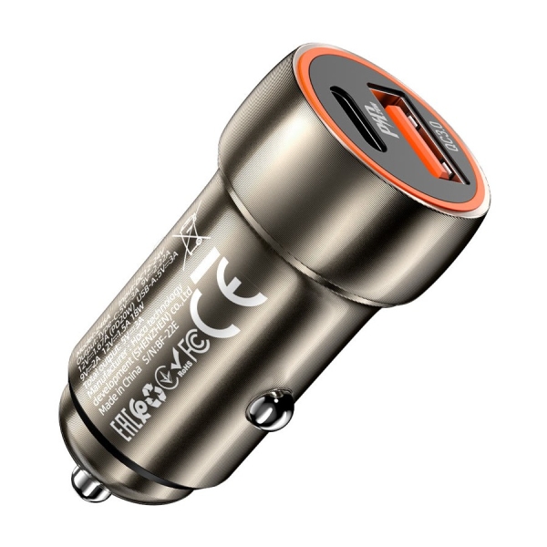 Cargador Vehículo HOCO Z46 20W QC3.0 + PD - Imagen 3