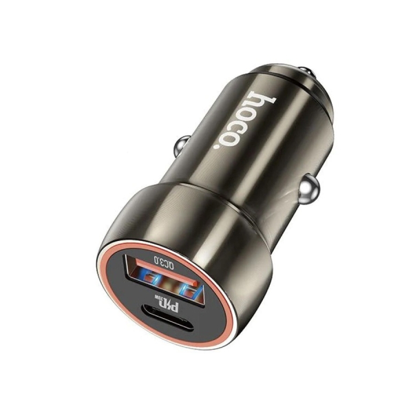 Cargador Vehículo HOCO Z46 20W QC3.0 + PD - Imagen 2