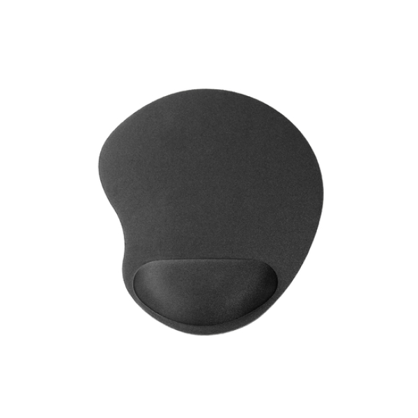 Mouse Pad C/Apoya muñeca Gel Negro - Imagen 2