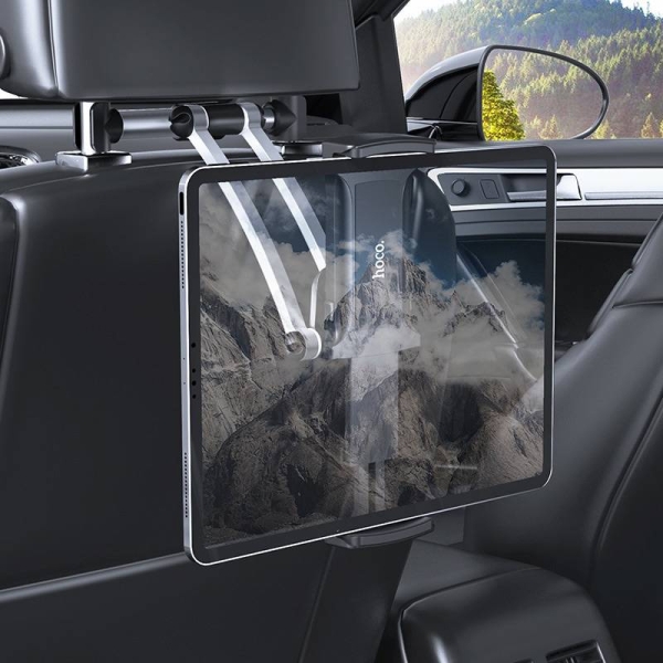 Soporte Tablet Vehiculo HOCO CA62 Negro - Imagen 6
