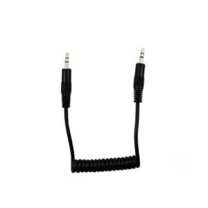 Cable Auxiliar Ultra Stereo Espiral 0.70Mts. 3.5mm a 3.5mm