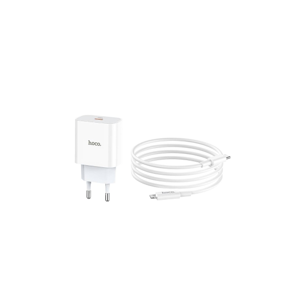 Cargador HOCO C76A Plus 20W Output C P/Apple - Imagen 2