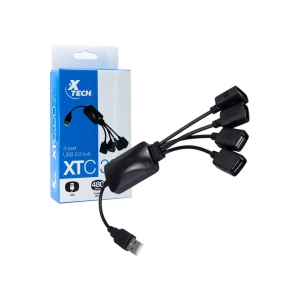Hub USB Xtech 4x1