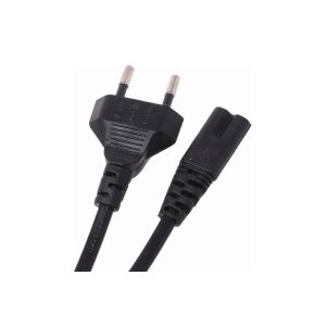 Cable de Poder tipo 8 (220V/10A) 1.8 Mts.
