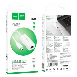 Adaptador HOCO UA22 USB-C a RJ-45