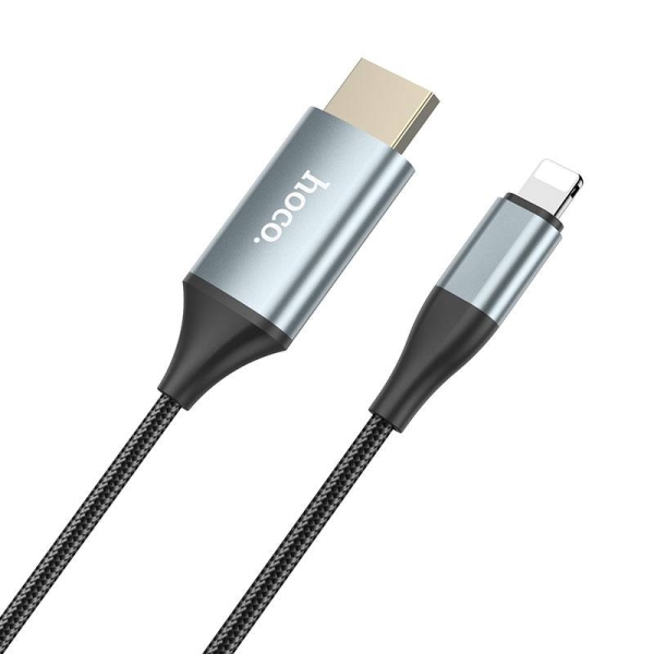 Cable Adaptador HDMI a Lightning HD 2mts. HOCO UA15 - Imagen 3