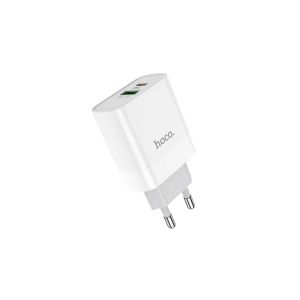 Cargador Hoco C80A 20W (Tipo C + USB A)
