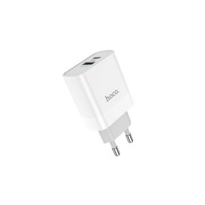 Cargador Hoco C80A 20W (Tipo C + USB A)