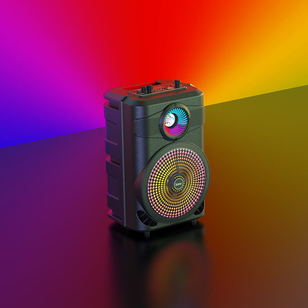 Parlante Portátil HOCO BS46 Karaoke C/Mic. - Imagen 8