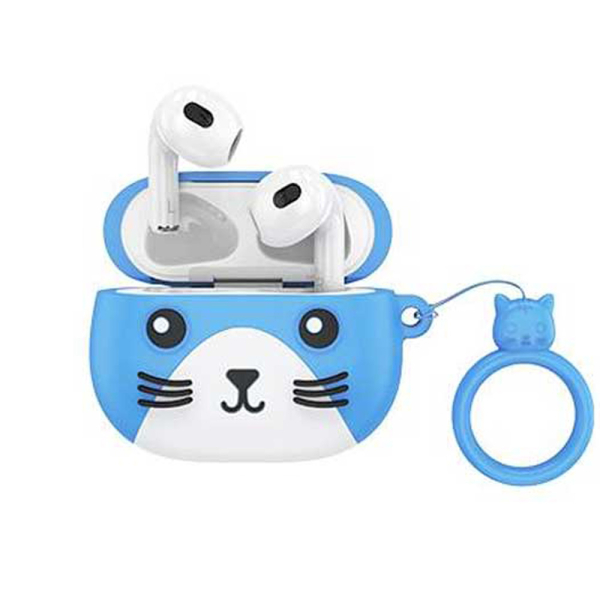 Audífonos Inalámbricos HOCO EW46 Gatito Azul - Imagen 3