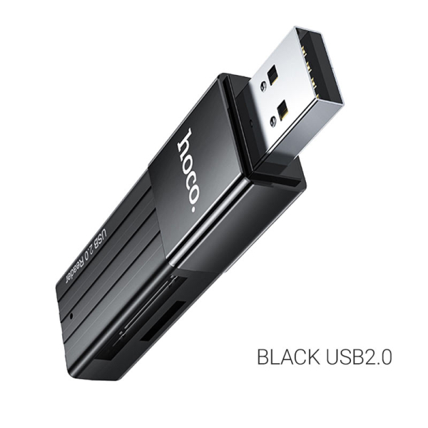Lector de Tarjetas SD/MicroSD USB 2.0 HOCO HB20 - Imagen 2