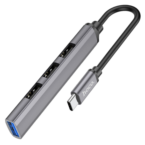 Hub Usb 4x1 HOCO HB26 USB Tipo C - Imagen 2