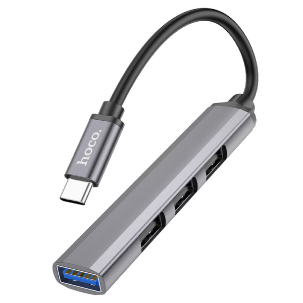 Hub Usb 4x1 HOCO HB26 USB Tipo C - Imagen 5