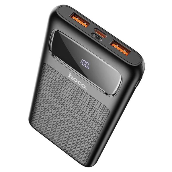 Power Bank 10000mAh Hoco J81 Carga Rápida Negro