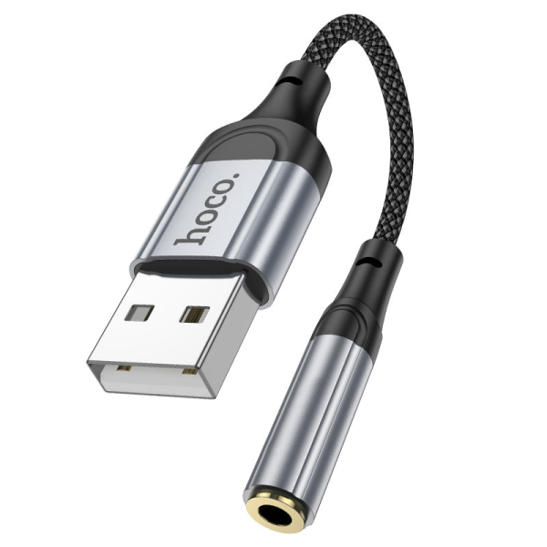Adaptador HOCO LS36 Jack 3.5 - USB A (Tarjeta de Sonido USB) - Imagen 2