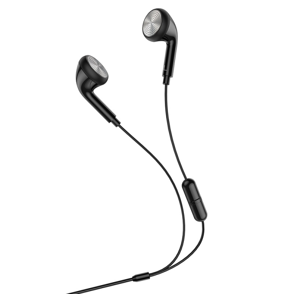 Audífono Hoco M73 C/Mic 3.5" Jack Negro - Imagen 2